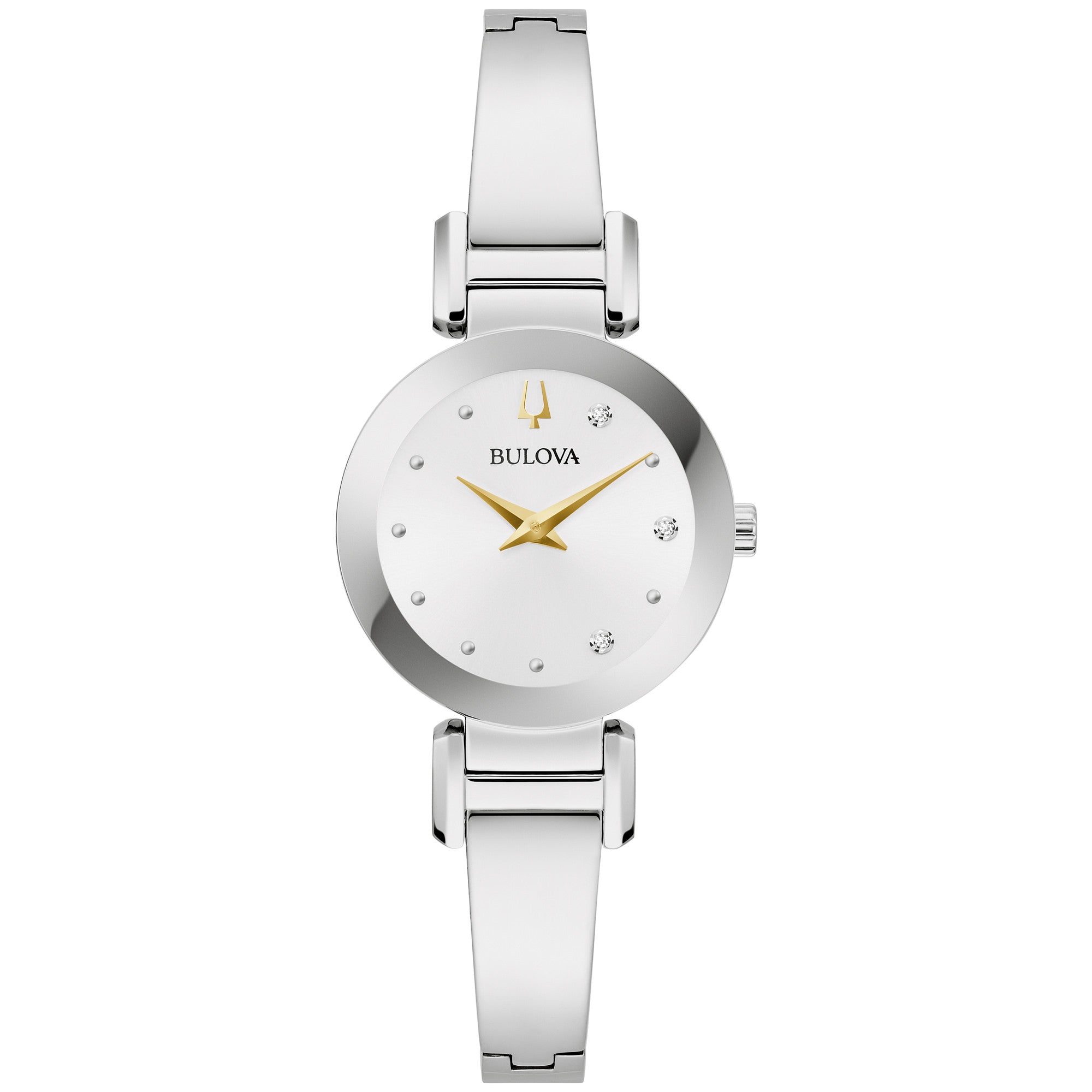 Montre Bulova Marc Anthony Futuro 96P241, cadran argent, vue de face