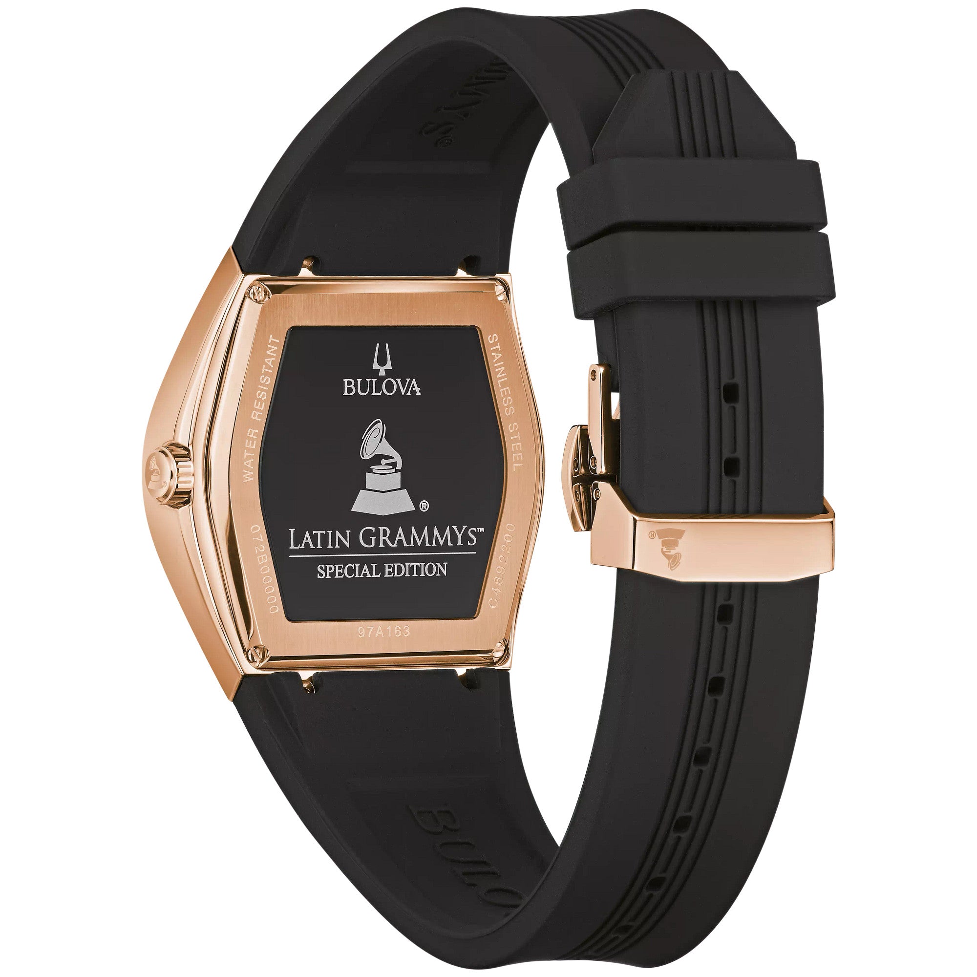 Bulova Latin Grammy 97A163 watch, back view