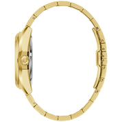 Montre Bulova Surveyor 97A182, cadran or, vue de profil