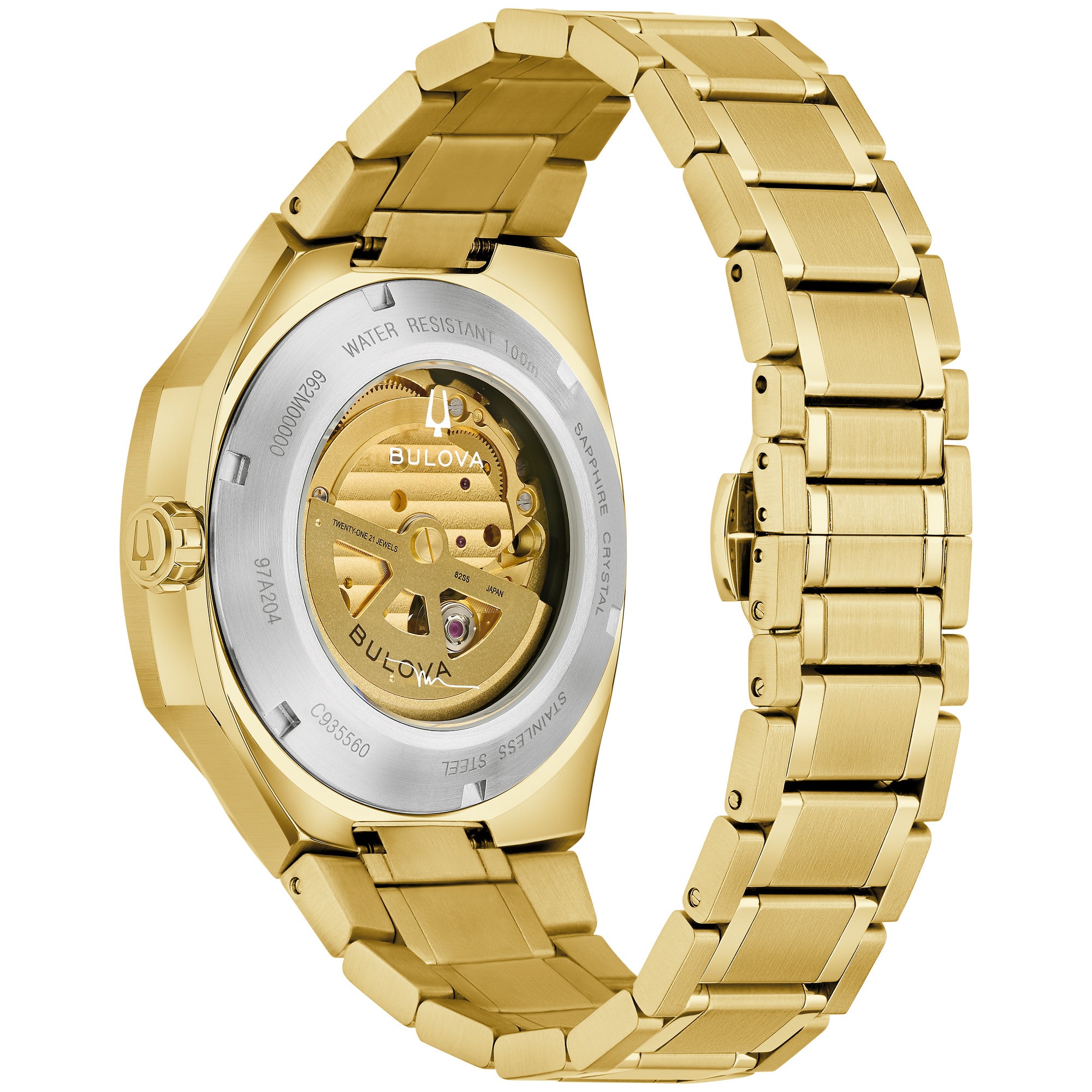 Montre Bulova Marc Anthony Surveyor 97A204, vue de dos