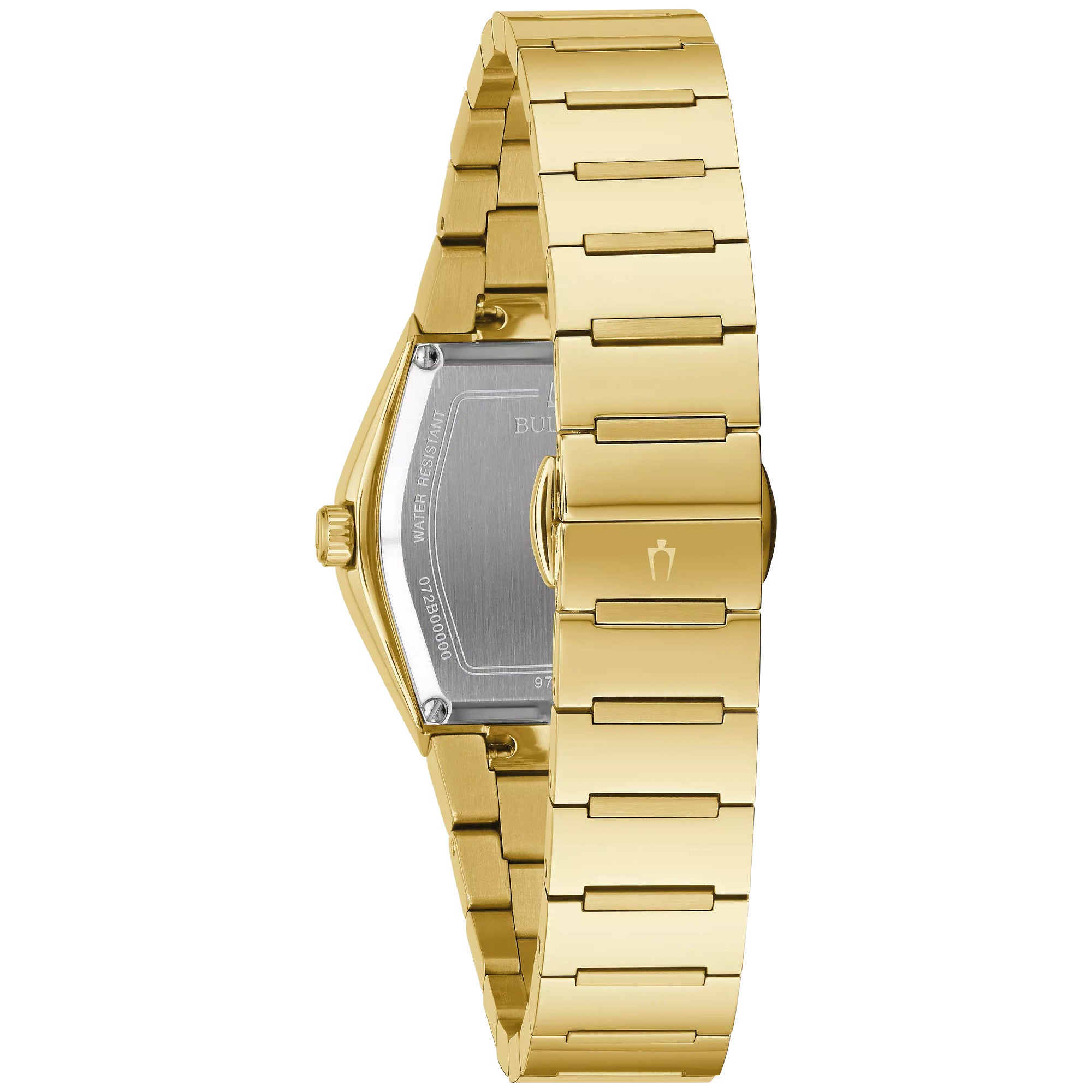 Bulova Gemini 97L164 watch, back view