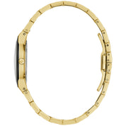 Bulova Millennia 97L175 watch, black dial, side profile