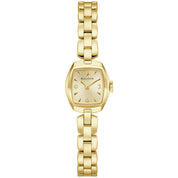 Montre Bulova Goddess of Time Jackie 97L201, cadran or, vue de face
