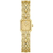 Montre Bulova Goddess of Time Sophia 97P184, cadran or, vue de face