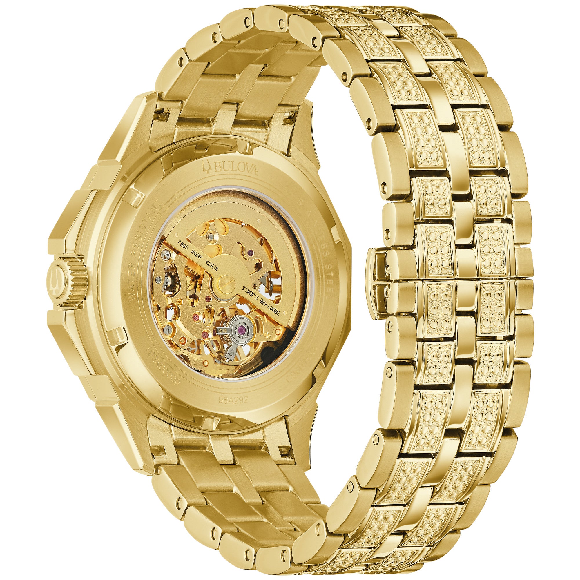 Montre Bulova Octava 98A292, vue de dos