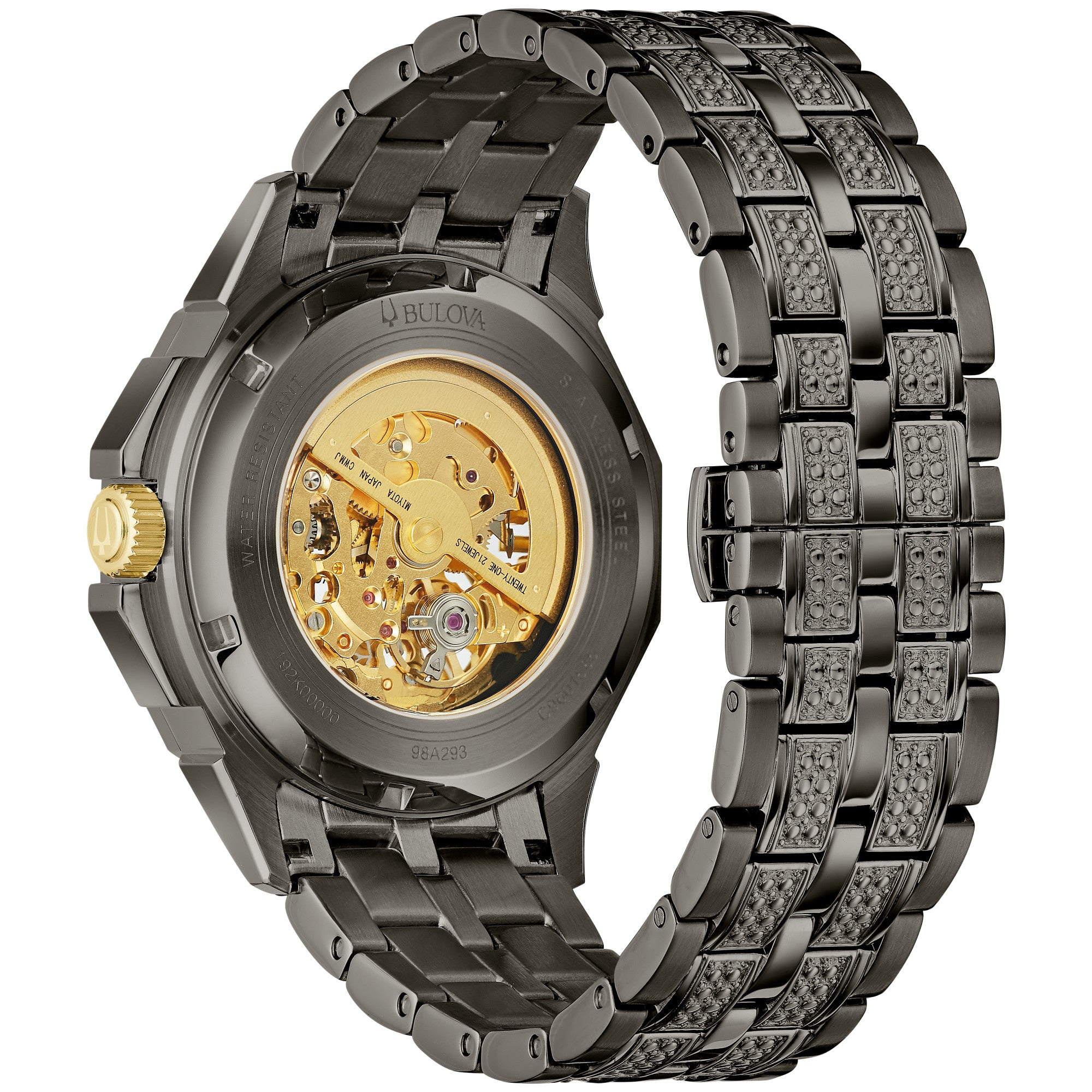 Montre Bulova Octava 98A293, vue de dos