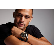 Bulova Marc Anthony Maquina 98A310 watch, grey dial, lifestyle