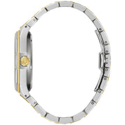 Bulova Prestige 98A339 watch, black dial, side profile