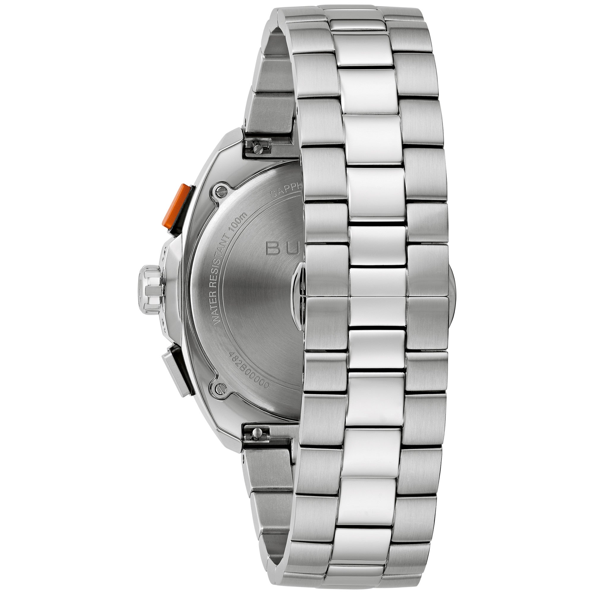 Bulova Racer 98B432 watch, back view