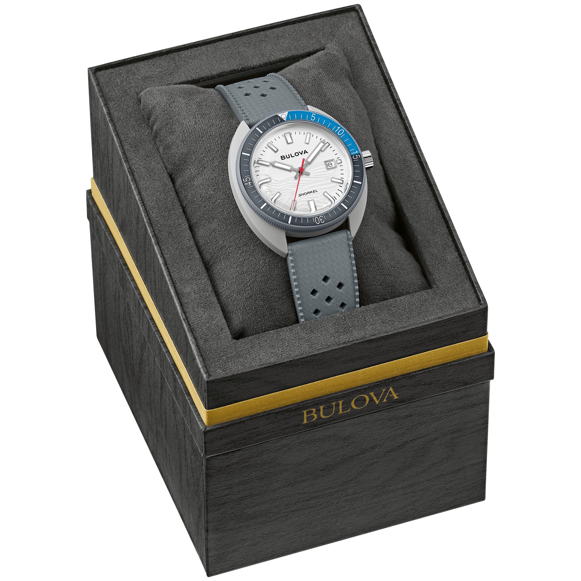 Montre Bulova Snorkel 98B449, dans son coffret