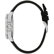 Montre Bulova Marine Star Series B 98B465, cadran noir, vue de profil