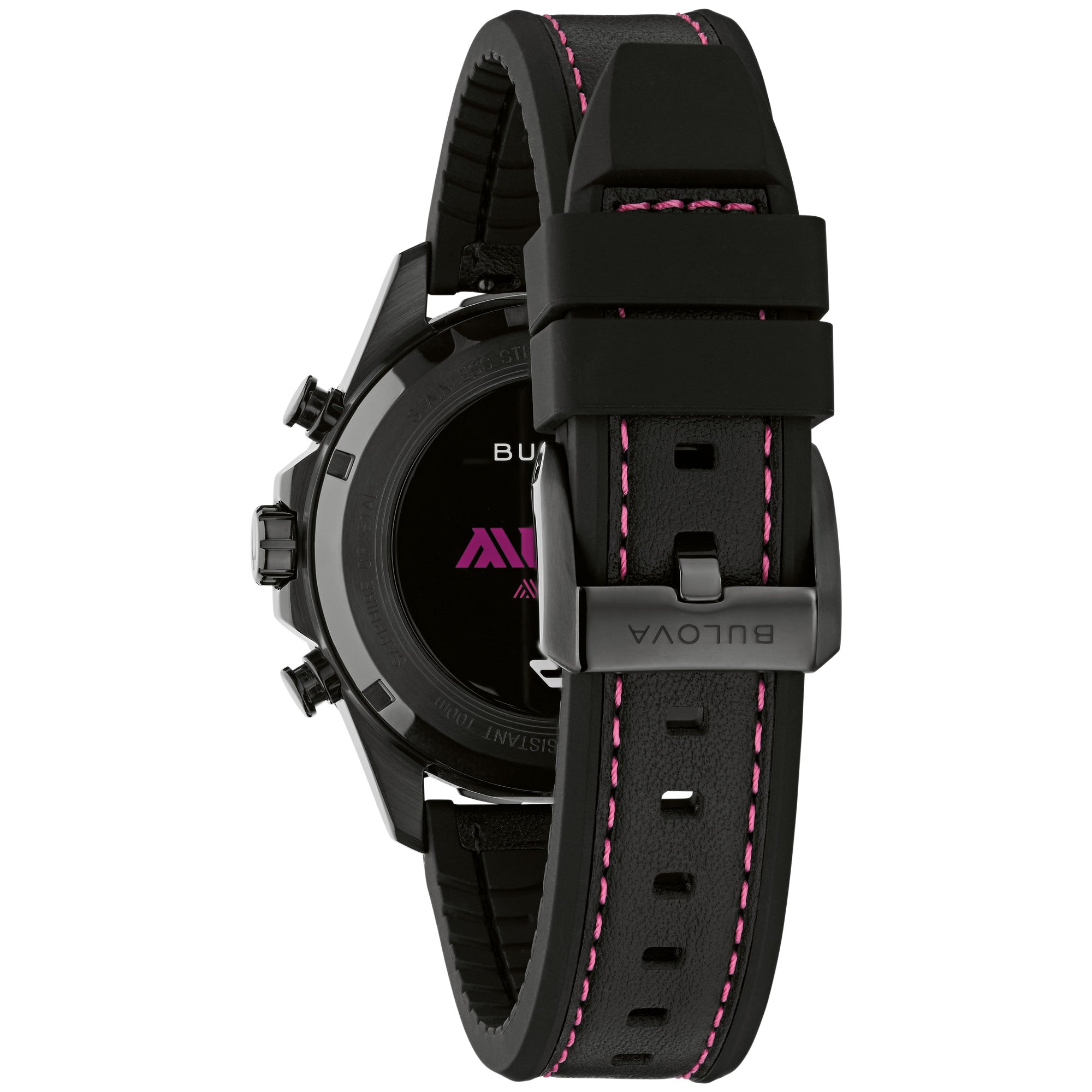 Montre Bulova Marine Star Series B E1 Team Miami 98B476, vue de dos