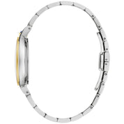 Bulova Rubaiyat 98L320 watch, silver dial, side profile