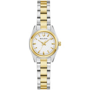 Montre Bulova Surveyor 98L331, cadran blanc, vue de face