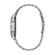 Montre Caravelle Dress 43B158, cadran noir, vue de profil