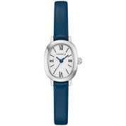 Montre Caravelle Petite Oval 43L227, cadran blanc, vue de face