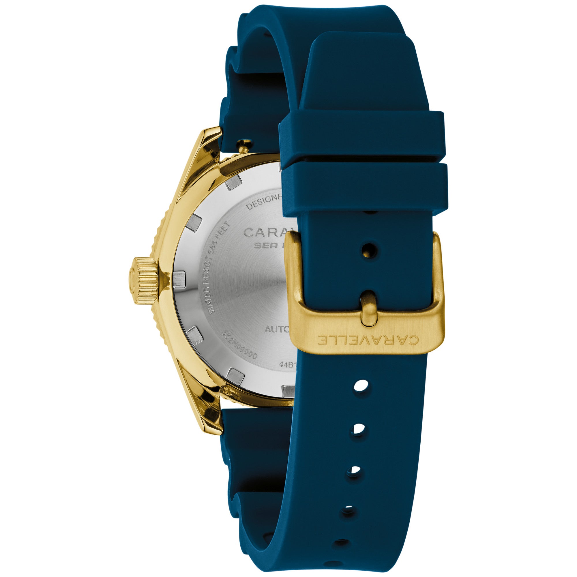 Montre Caravelle Sea Hunter 44B129, vue de dos