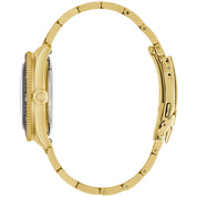 Montre Caravelle Sea Hunter 44B133, cadran beige, vue de profil