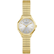 Montre Caravelle Vintage Classic 44L268, cadran argent, vue de face