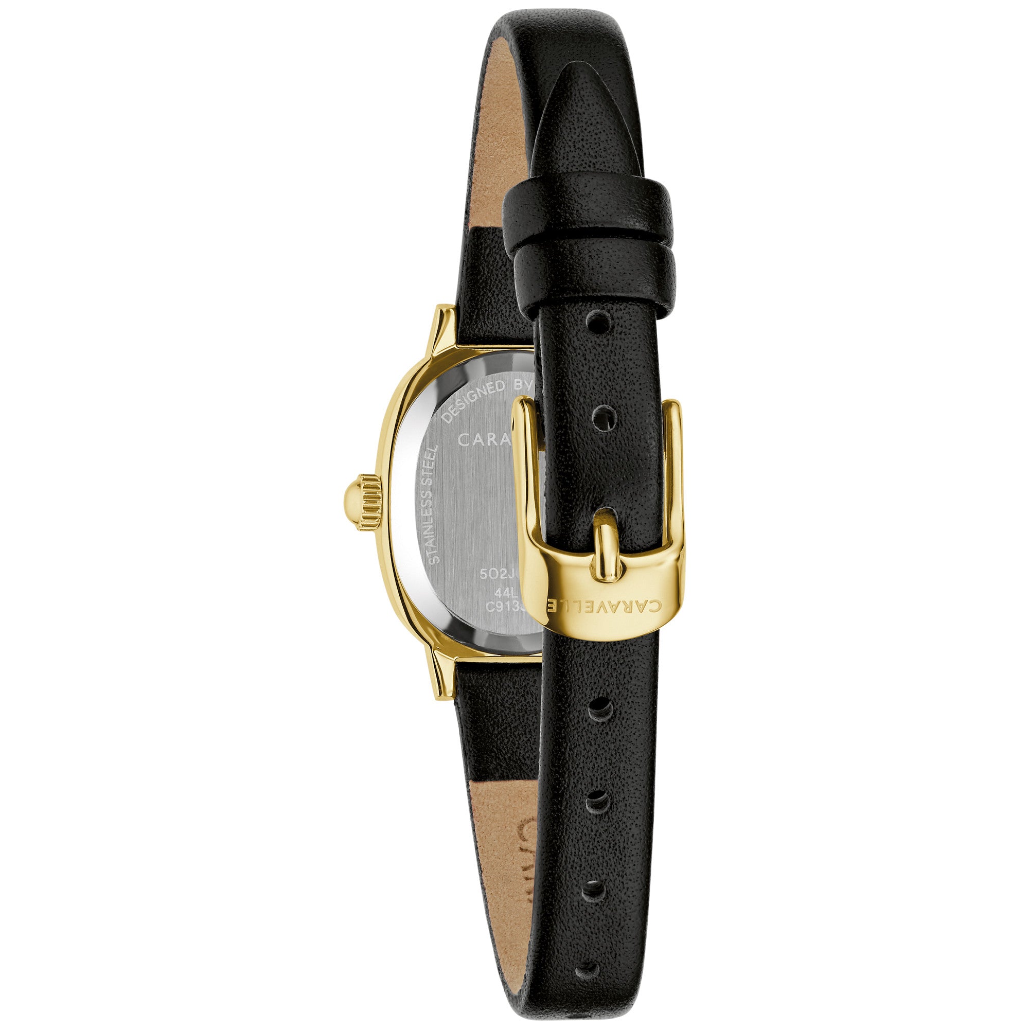 Montre Caravelle Petite Oval 44L269, vue de dos