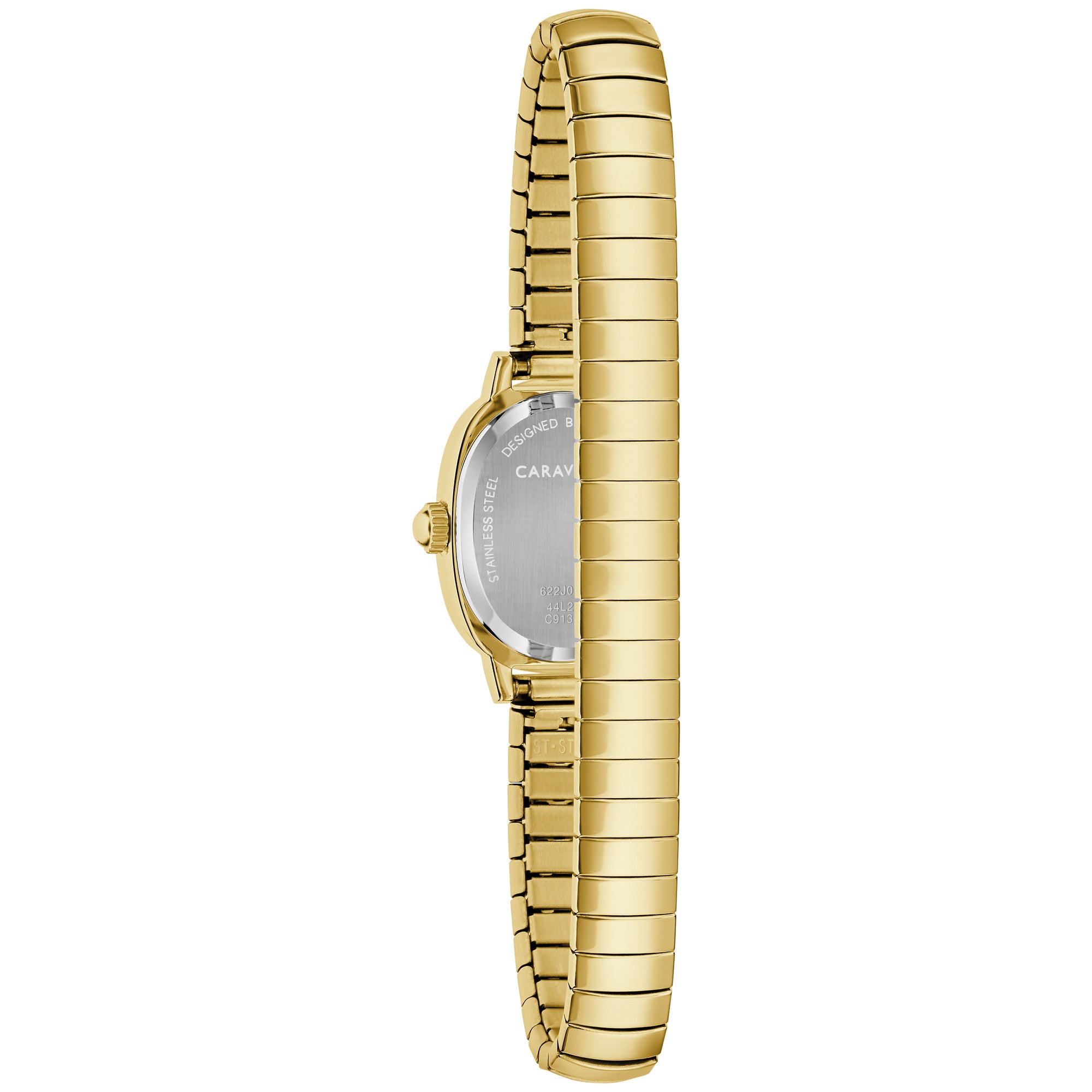 Montre Caravelle Petite Oval 44L274, vue de dos
