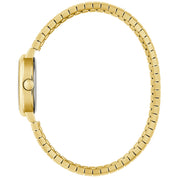 Montre Caravelle Petite Oval 44L274, cadran blanc, vue de profil