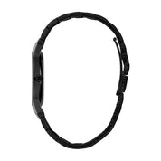 Montre Caravelle Modern 45D108, cadran noir, vue de profil