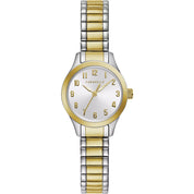 Caravelle Traditional 45L177 watch, silver dial, front view