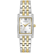 Montre Caravelle Dress 45L191, cadran argent, vue de face