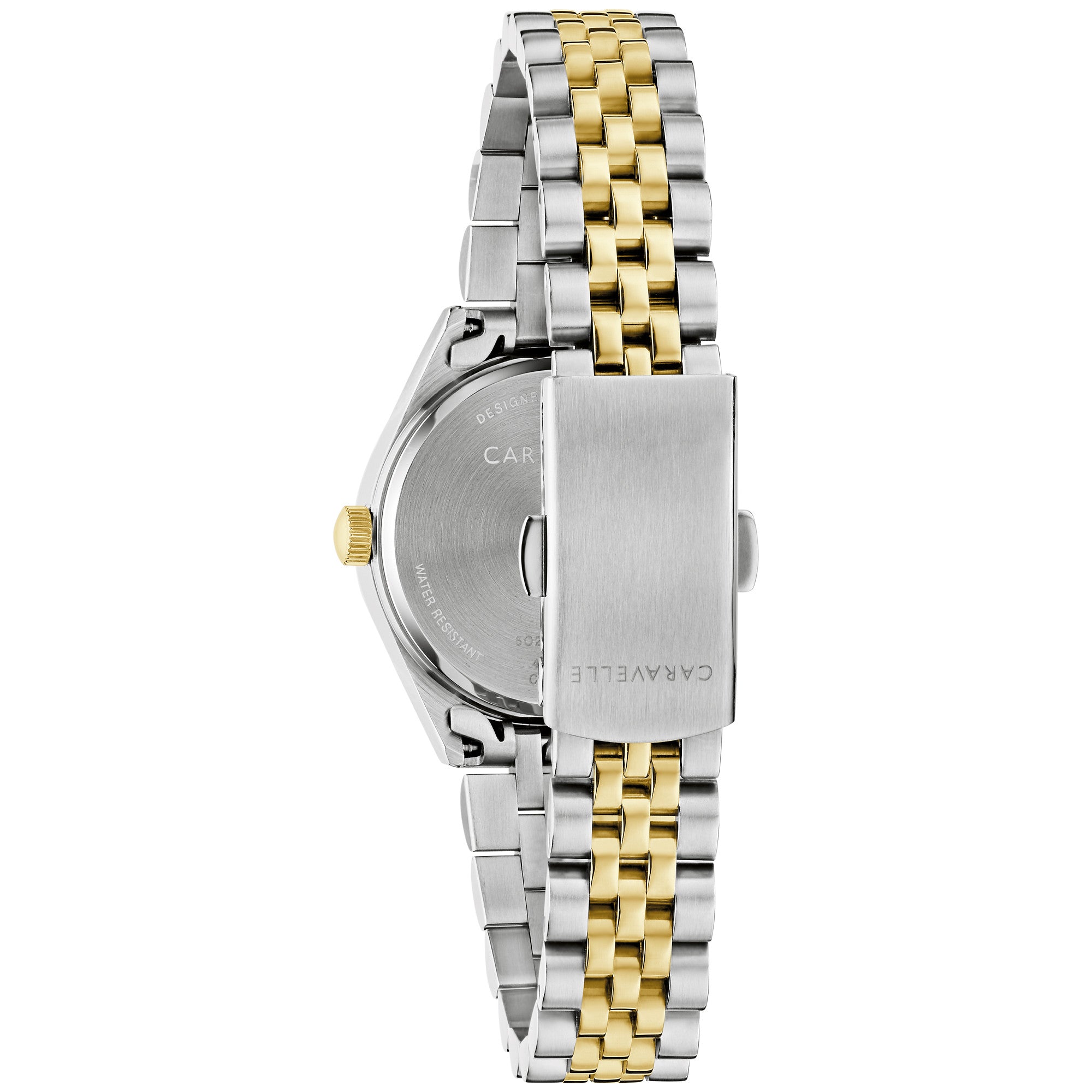 Montre Caravelle Classic Jubilee Duet 45M121, vue de dos