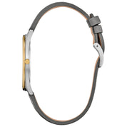 Montre Citizen Suratto AR3124-07H, cadran gris, vue de profil