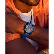 Montre Citizen Brycen AT2586-05E, cadran noir, mise en situation