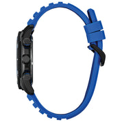 Montre Citizen Brycen AT2586-05E, cadran noir, vue de profil
