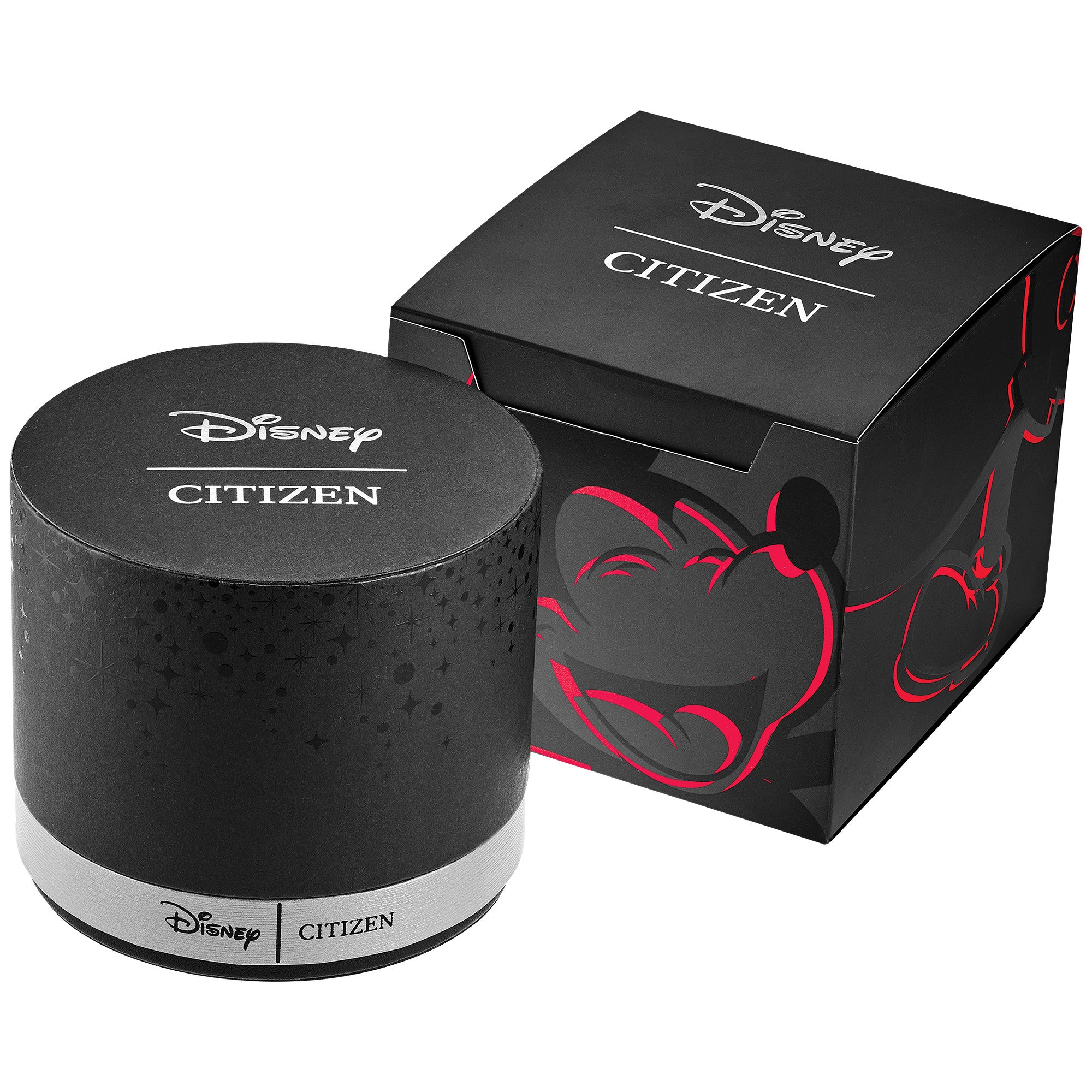 Citizen Mickey Mouse AU1068-50W watch, black dial, lifestyle