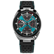 Montre Citizen Promaster Tsuno Chrono Racer AV0106-01L, cadran bleu, vue de face