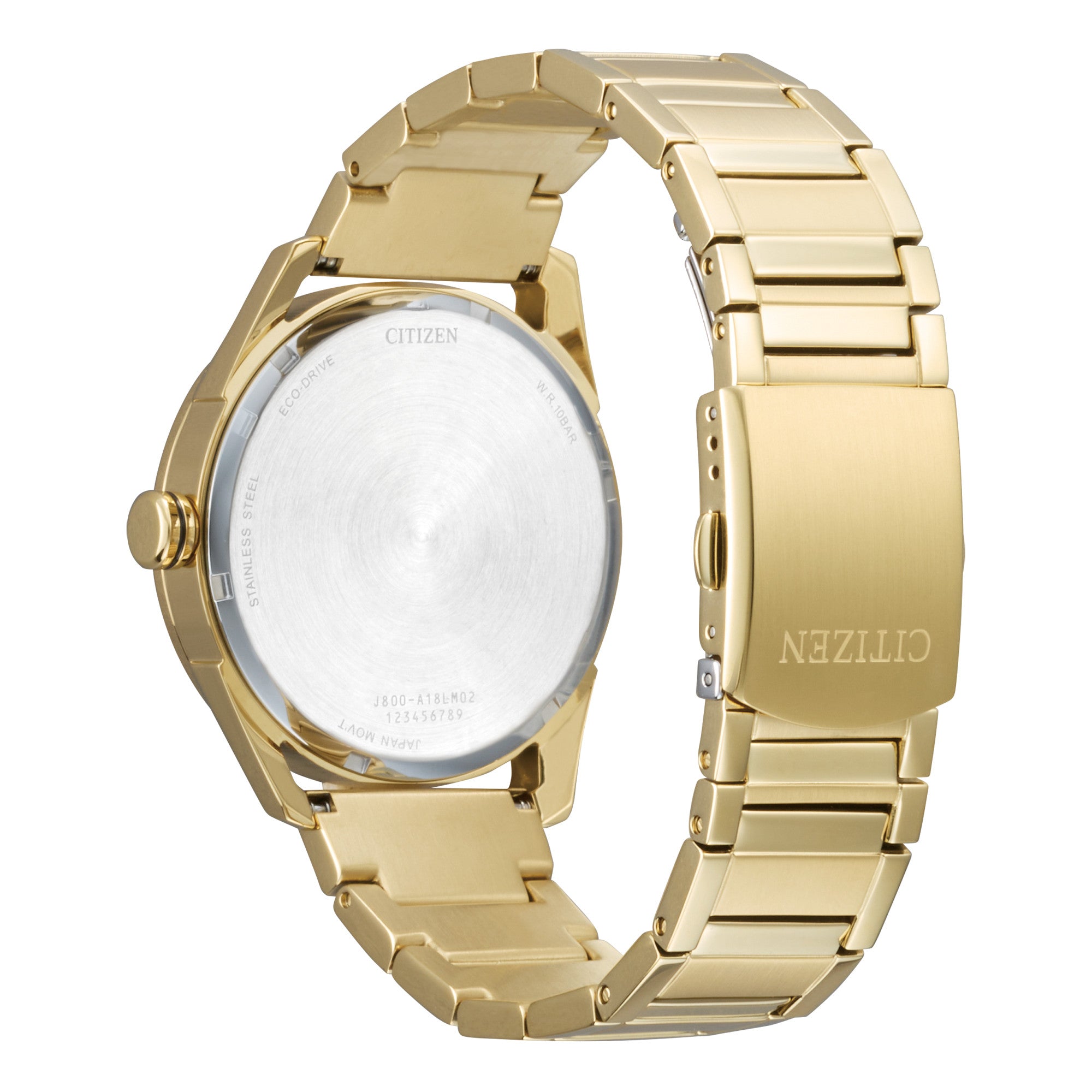 Citizen Dress Classic AW0089-52E watch, back view