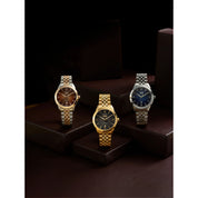 Montre Citizen Rolan AW0150-53L, cadran bleu, mise en situation