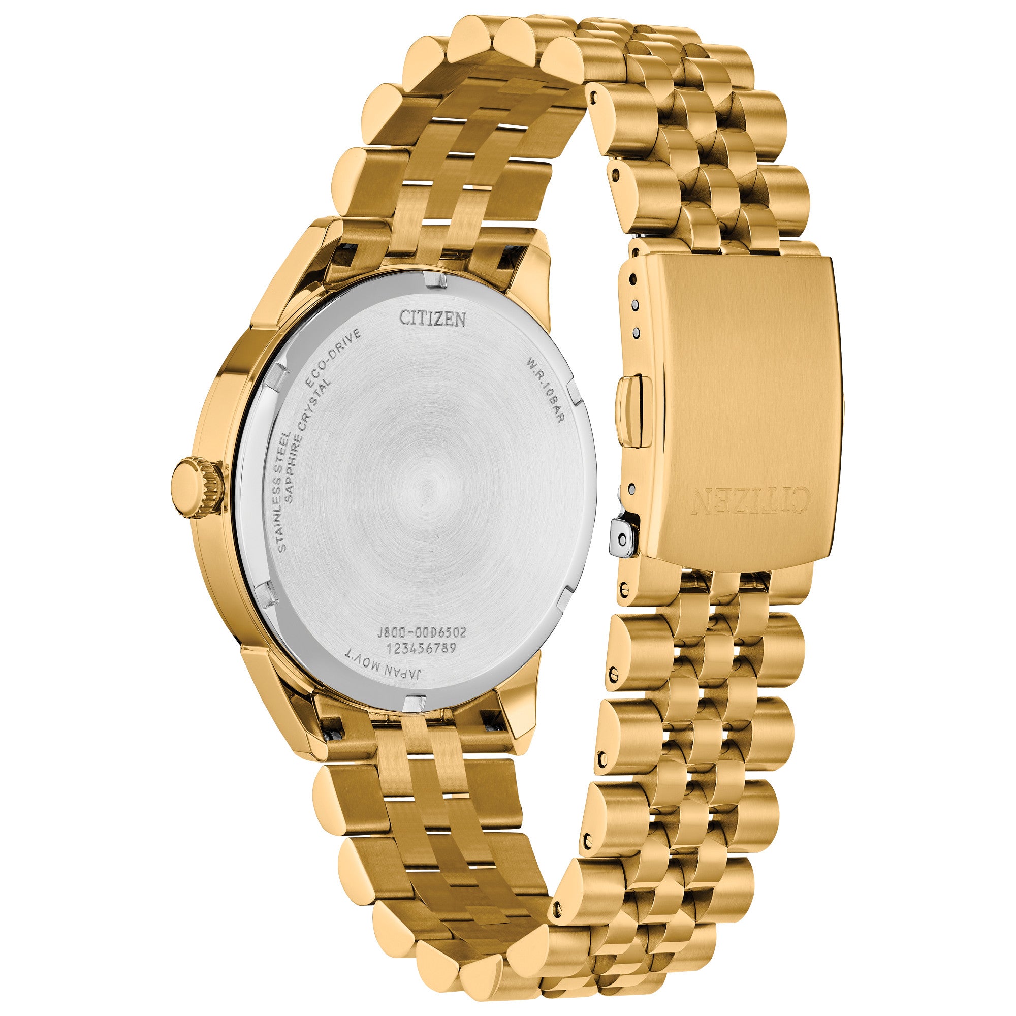Montre Citizen Rolan AW0152-58H, vue de dos
