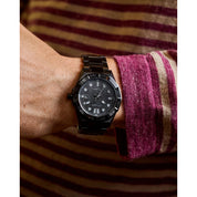 Citizen Brycen AW1855-52E watch, black dial, lifestyle