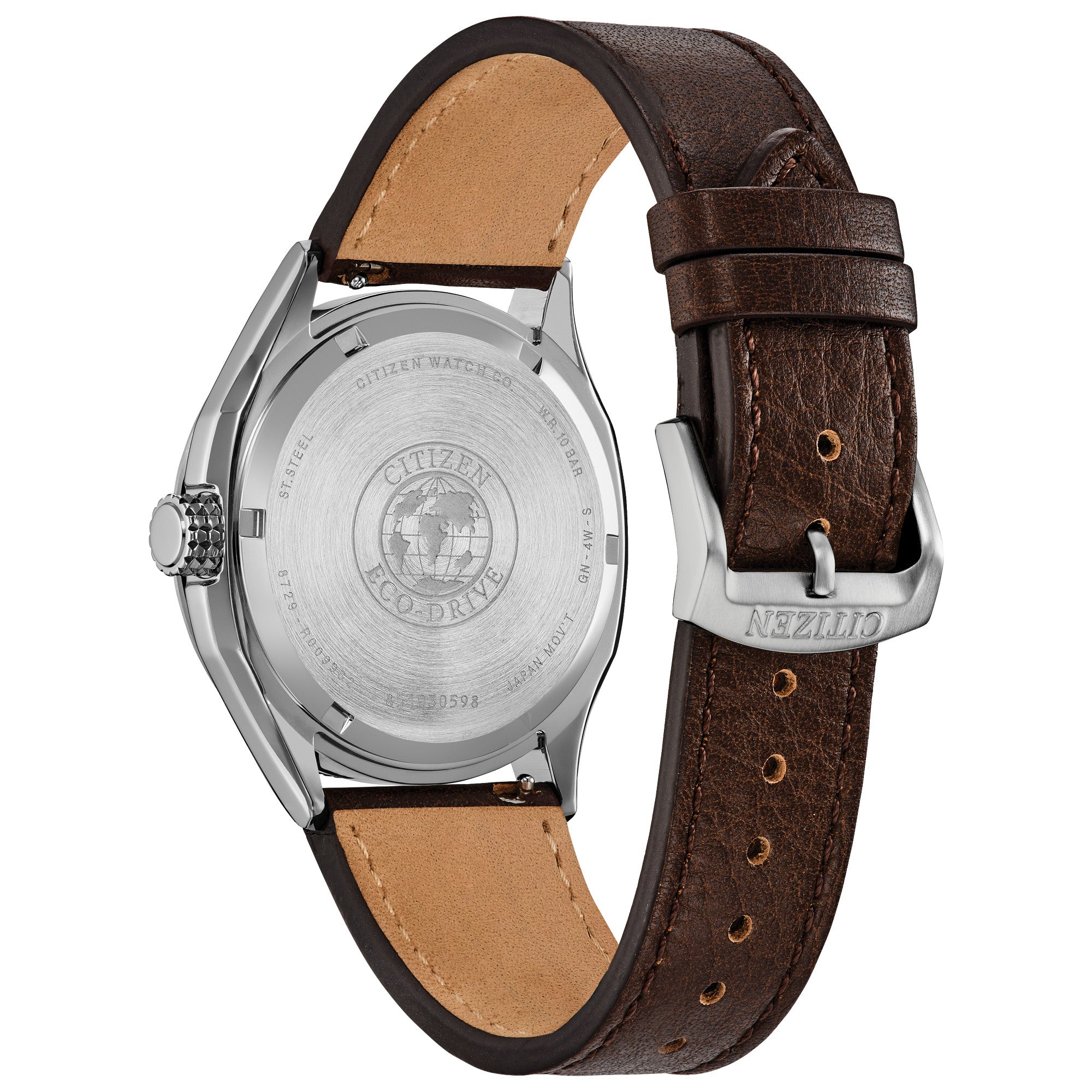 Montre Citizen Terra Force AW1890-19B, vue de dos