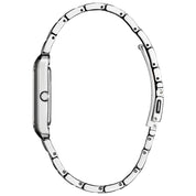 Montre Citizen Addysen BJ6570-50E, cadran noir, vue de profil