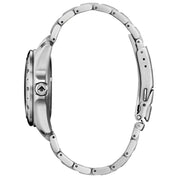 Montre Citizen Promaster Land GMT BJ7150-50W, cadran rouge, vue de profil