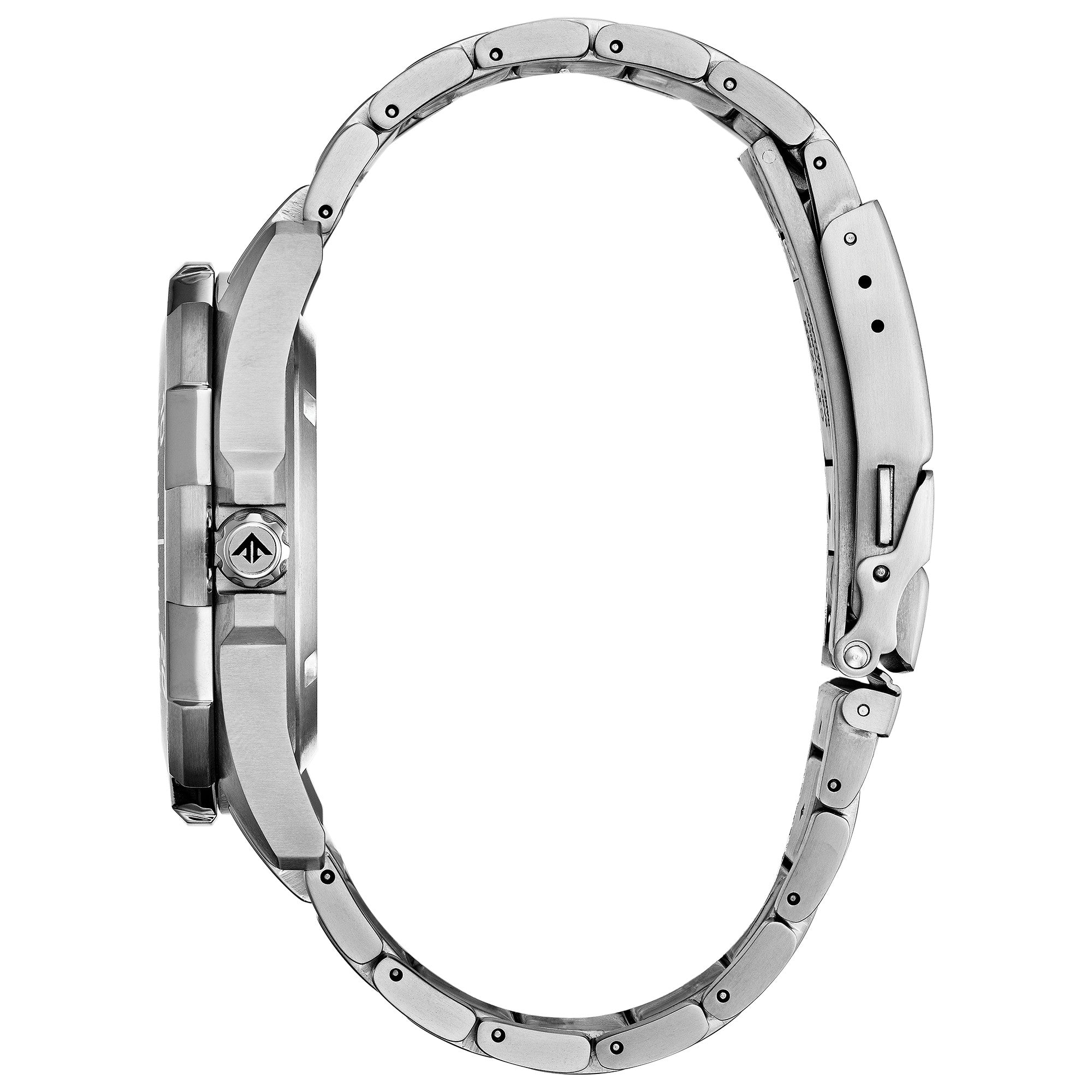 Montre Citizen Promaster Dive BN0200-56E, cadran noir, vue de profil