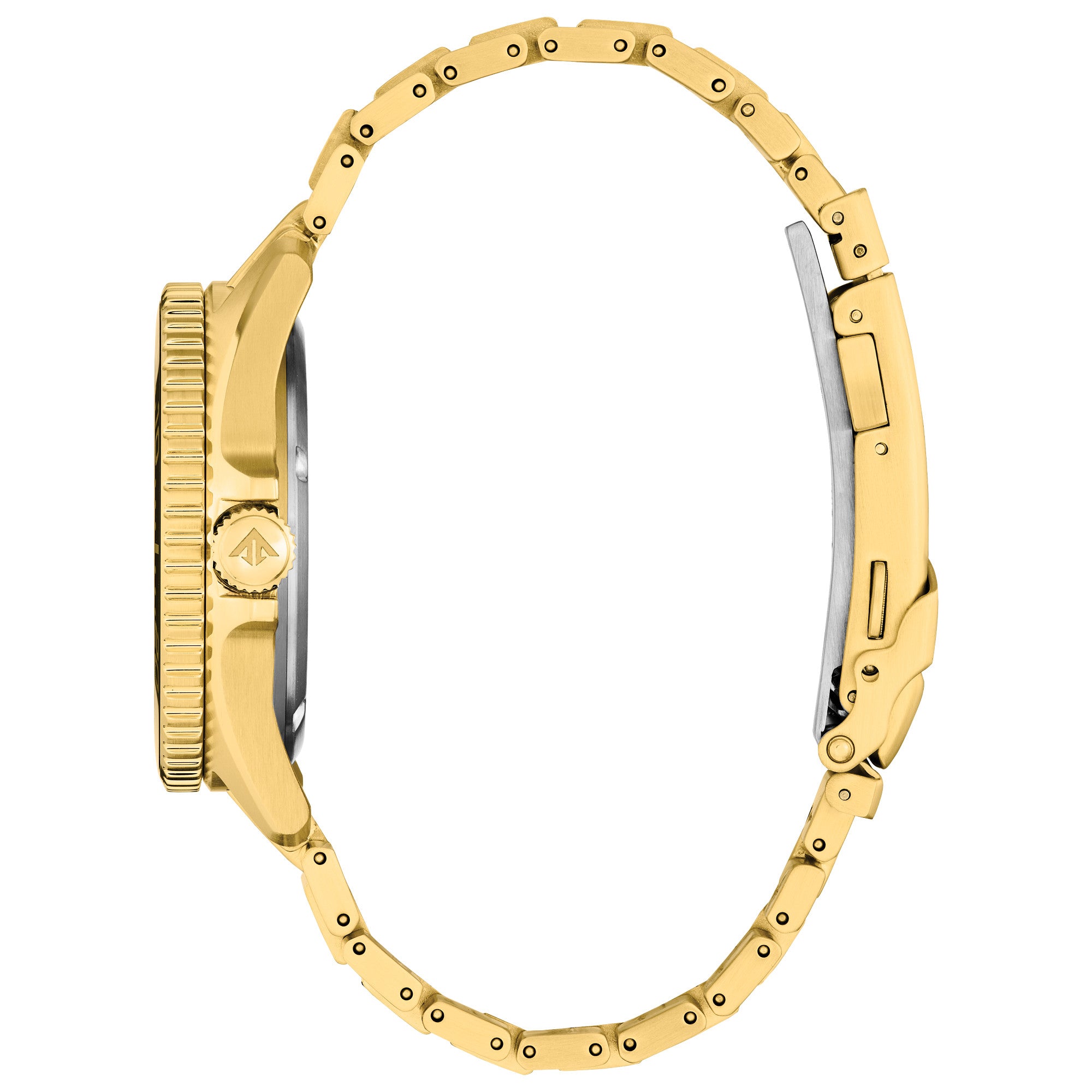 Montre Citizen Promaster Dive BN0262-59W, cadran vert, vue de profil