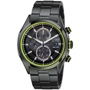 Citizen Sport Casual CA0435-51E watch, black dial, front view
