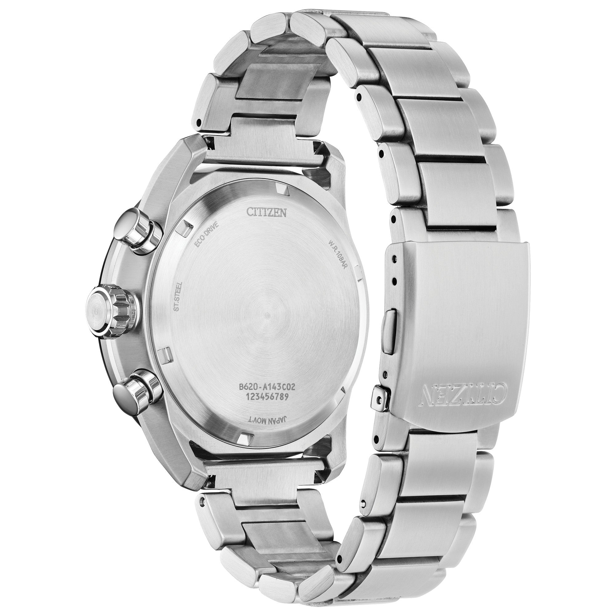 Citizen Avion CA4211-72L watch, back view