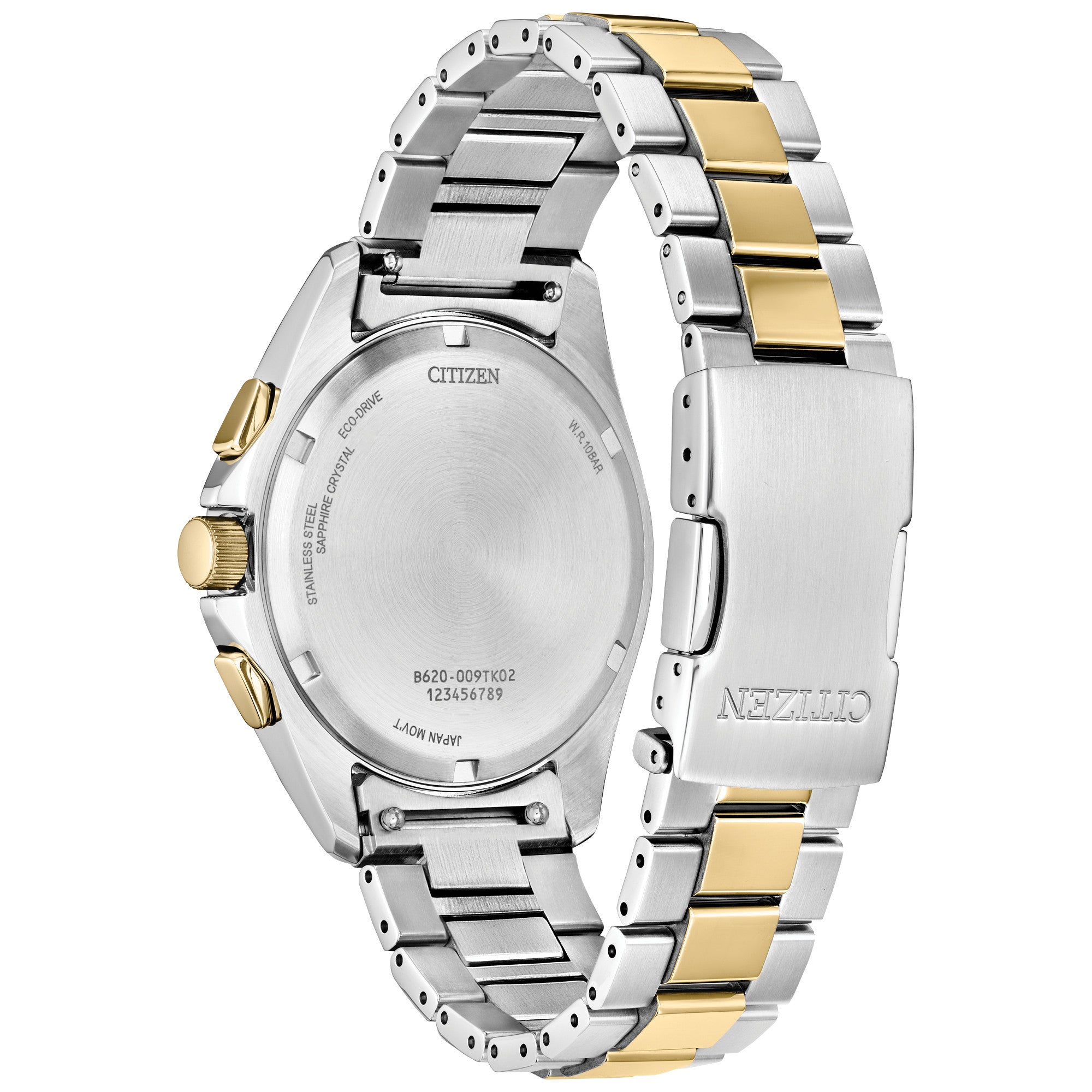 Montre Citizen Sport Luxury CA4684-54X, vue de dos