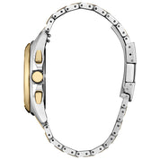 Montre Citizen Sport Luxury CA4684-54X, cadran vert, vue de profil