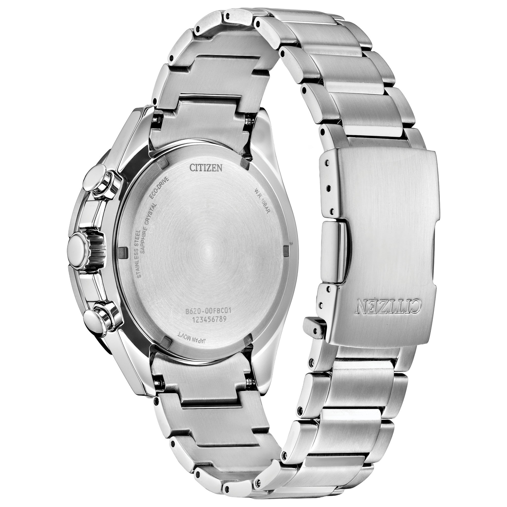 Montre Citizen Endeavor Chrono CA4730-59A, vue de dos
