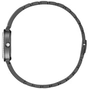 Montre Citizen Silhouette Crystal EM0865-58E, cadran noir, vue de profil